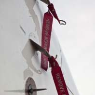 Remove before flight streamer